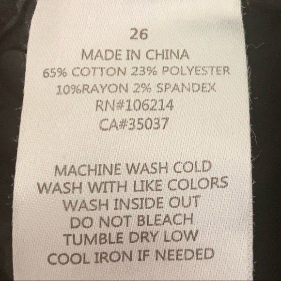 JOE’S JEANS High Rise Black Skinny Ankle Jeans Size 26 - Picture 3 of 13